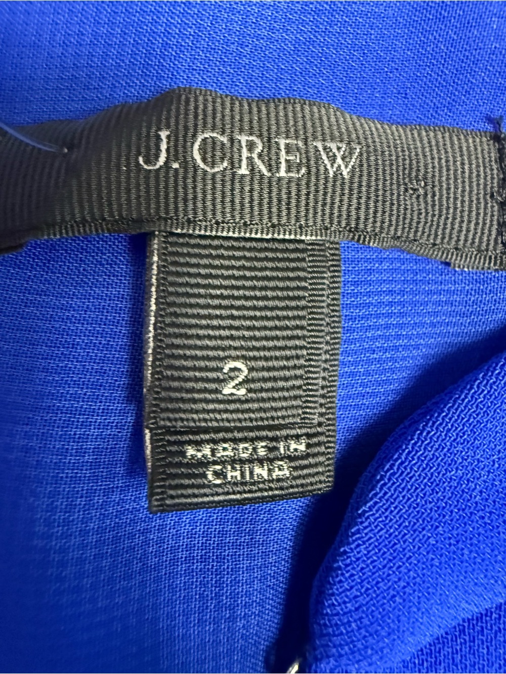 J. Crew Royal Blue Mini Sheath Dress - Picture 5 of 7